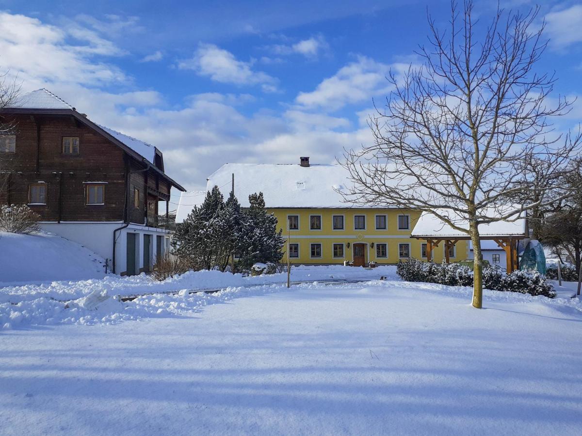 Hotel Familienbauernhof Salmanner Steinbach an der Steyr Exterior foto